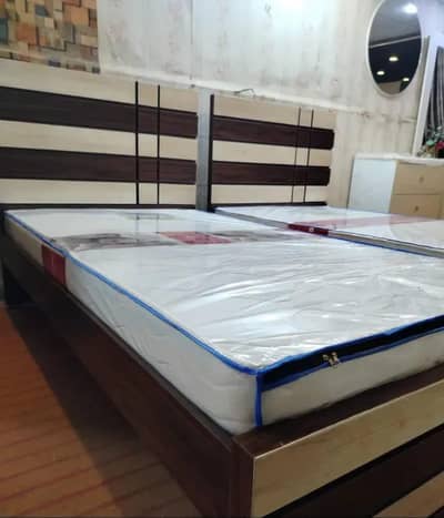 Single bed 2 beds Best Quality In Your Choice Colours