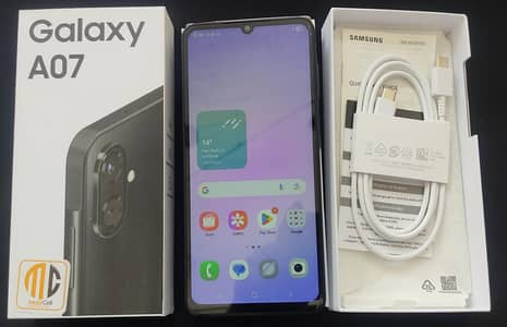 Samsung A07 (4/64) Black 11.5M Warranty