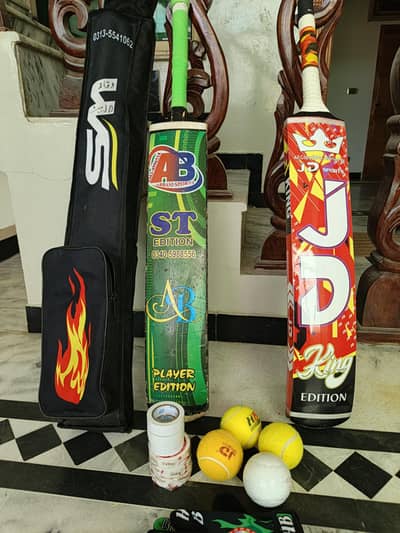 Cricket Kit for Sale – New + Used Bat with Accessories