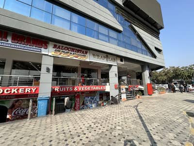 Main Ground Floor Shop Available For Rent In I8 Markaz On Roundabout
