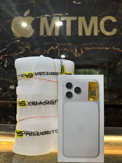 Iphone 17 pro max 256gb official PTA boxpack