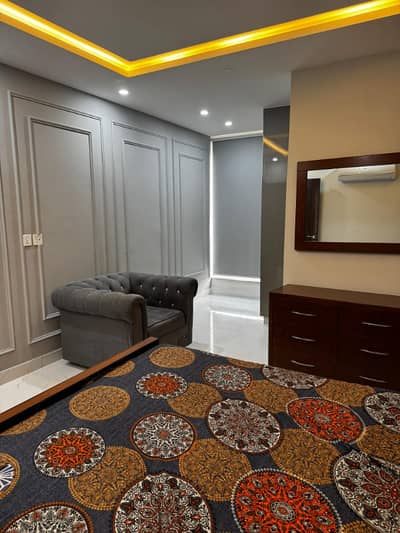 One Bed Fully Furnished Luxury Apartment Available For Rent in Chambeli Block Bahria Town Lahore