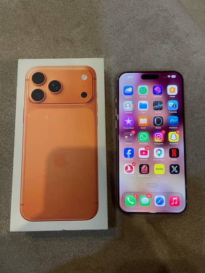 iPhone 17 Pro Max - 256GB – Dual eSIM – Non-PTA – 100% Battery – 10/10