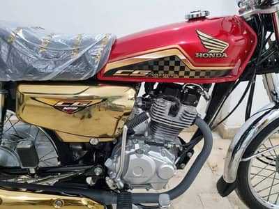 Honda CG125 Gold Edition 2024 | Lahore Registered | Bike HONDA CG 125