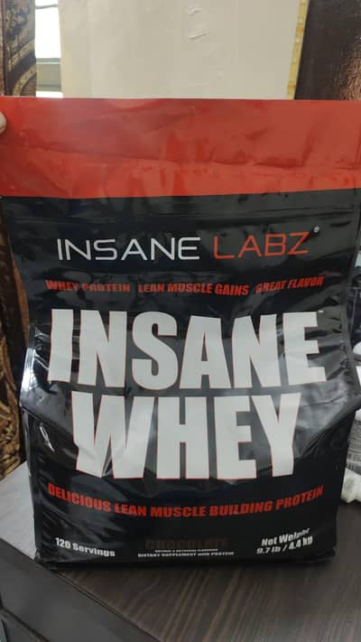 Insane Labz Insane whey 120 serving bag