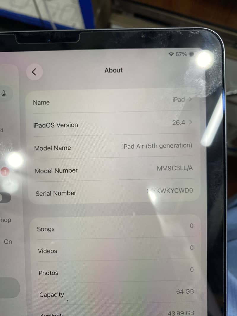 ipad Air5th generation 1