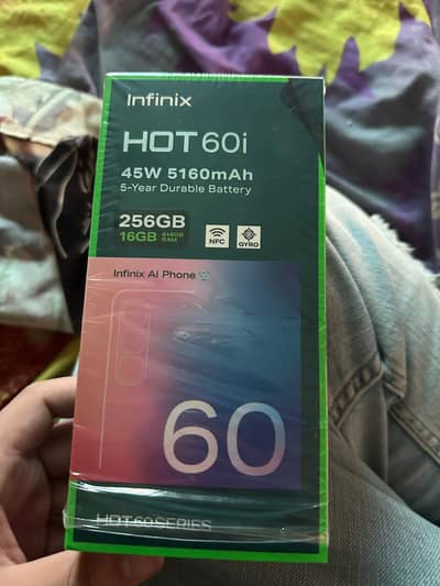 infinix hot 60i 256gb box pack