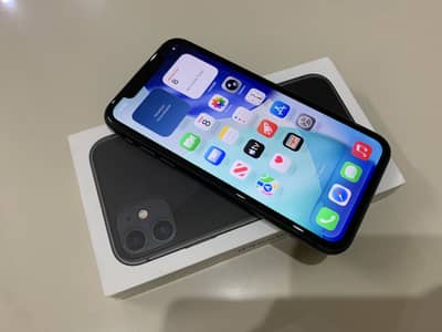 Complete BOX iPhone 11 128gb Grey just like NEW DUAL SIM PTA APPROVED