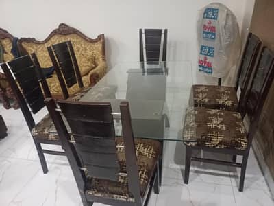 Dining Table with 6 chairs for Sale- Lahore