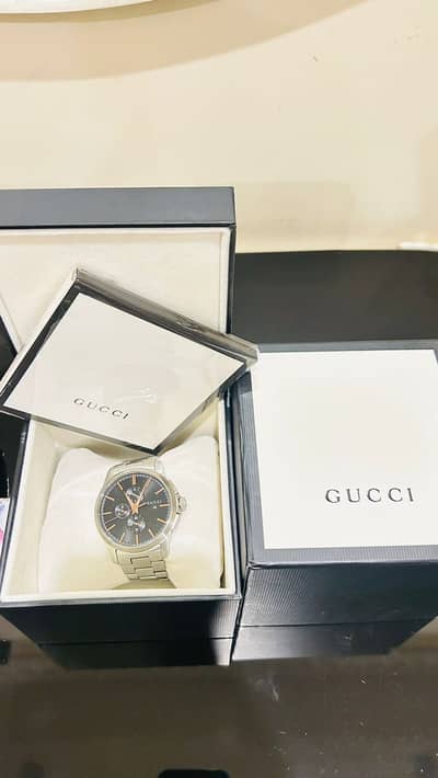 Branded Original Gucci G-Timeless Chronograph Watch — Worn Once