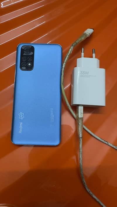 Redmi Note 11 4/128 for sale with box and original charger