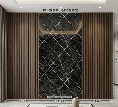 uv marble sheet and wpc panel