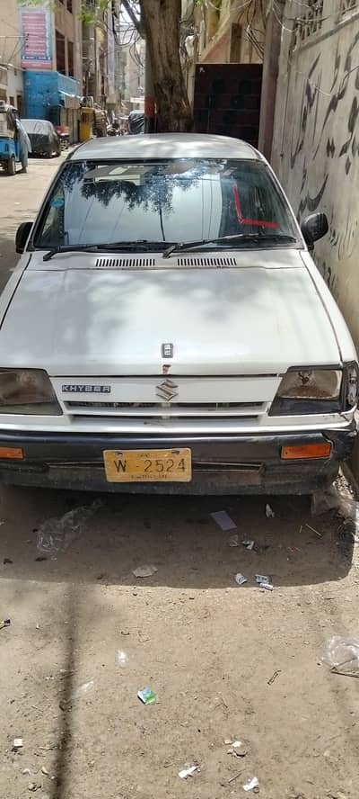 Suzuki Khyber 1988 registered