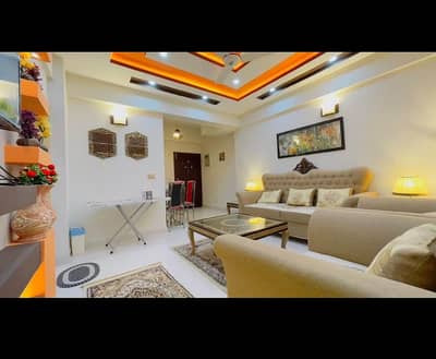 Luxury Fully Furnished 1 Bedroom Apartment for Rent in Defence Executive DHA 2 Islamabad Near Giga Mall