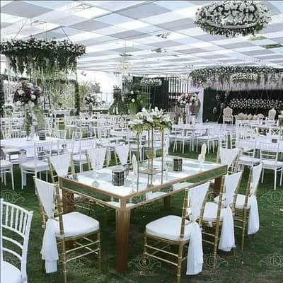 VIP Catering/Live BBQ/Floral Decor/Mehndi & Maiyon Decor/Lights Decor