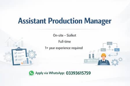 Production Assistant JOB | We are Hiring Production Assistant