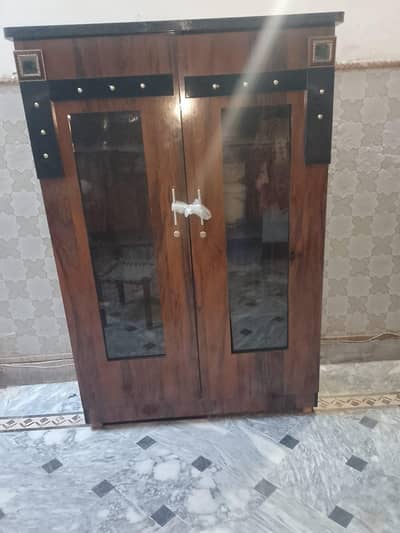 1 Wooden Showcase  Brand New Condition
