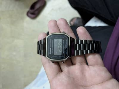 Casio A168 Gunmetal