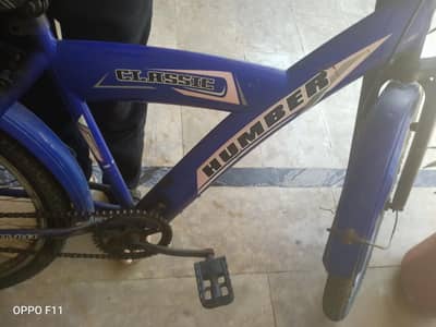 blue Humber cycle for adults