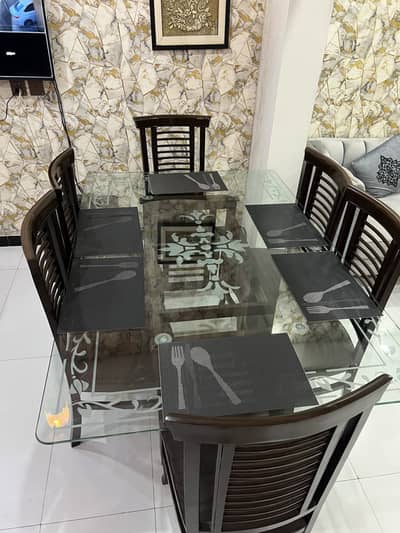 Dinning Table 6 Chairs