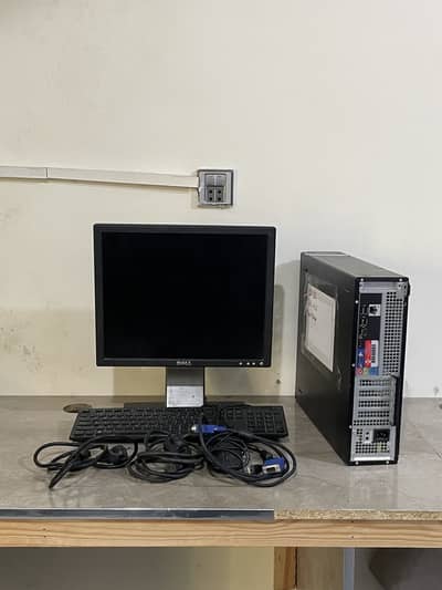 fully functional office pc with all accessories,Plug and use