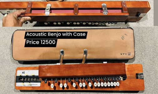 Banjo Benjo woth hard case / Keyboard / Painao / Amplfier / Bass