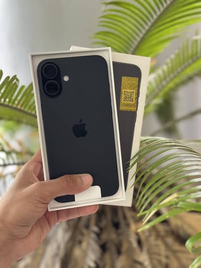 IPHONE 16 PLUS - 256gb Storage - Official PTA