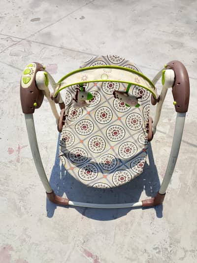 Foldable Electric baby swing