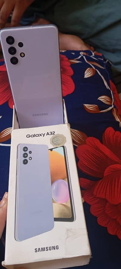 Samsung a32 with box pta approved