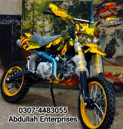 Camouflage colour brand New trail Dirt drifting bike for sale