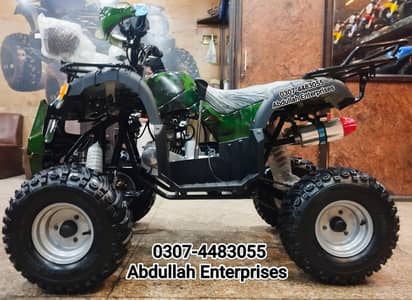 125cc Hunter jeep model ATV Quad Bike brand new zero meter for sale