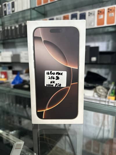 Apple 16 Pro Max 256GB  Desert Box pack Non Active Non Pta