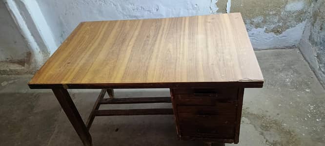 wooden Study Table