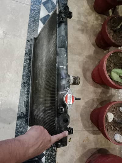 radiator with fan Swift