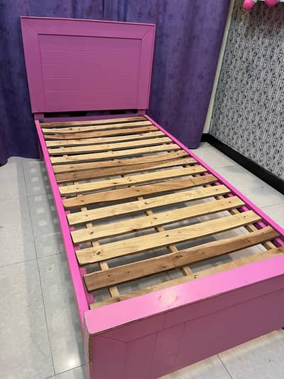 single bed 3 feet by 6 feet without mattress