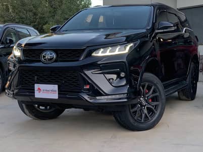 TOYOTA FORTUNER 2.8 GR SPORTS BLACK INTERIOR WITH GR-S RED STITCHING