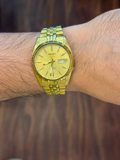 Seiko 5 Watch Is Up For Sale 