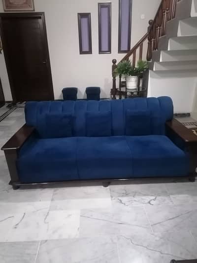 Sofa Set | Wooden Sofa | Luxury Sofa | 2 Sofa Sets | Sofa For Sale