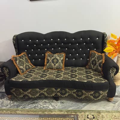 five seater sofa set  with tables