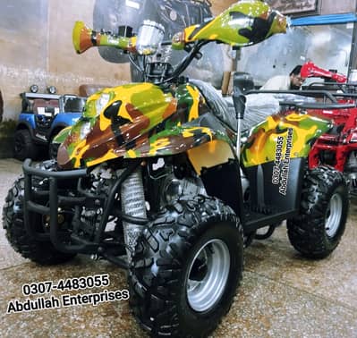 5 to 12 year size atv quad bike brand new zero meter for sale .