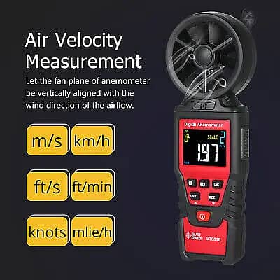Digital Anemometer price in pakistan ST6816 SMART SENSOR