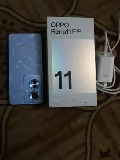 oppo reno 11F 5G full packing 10/10 like new condition