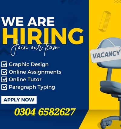 online jobs/full time/part time/simple typing jobs for boys and girls