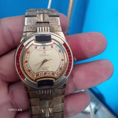 Galaxy Quartz 18k Gold Electro plated