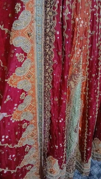 embroidered langha