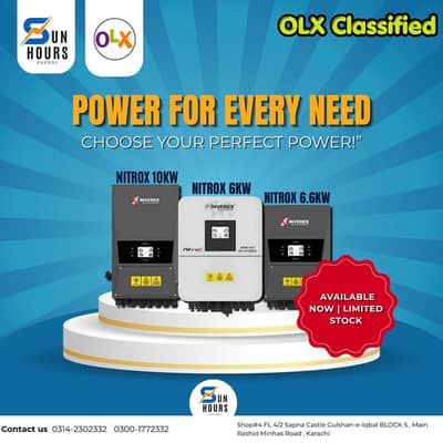 Inverex Nitrox 6kW Hybrid Inverter -