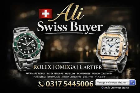 Trusted Watch Buyer Rolex Omega Cartier Patek & Hublot Watches