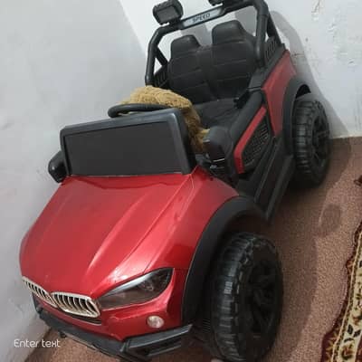 Electric and Rechargable Jeep