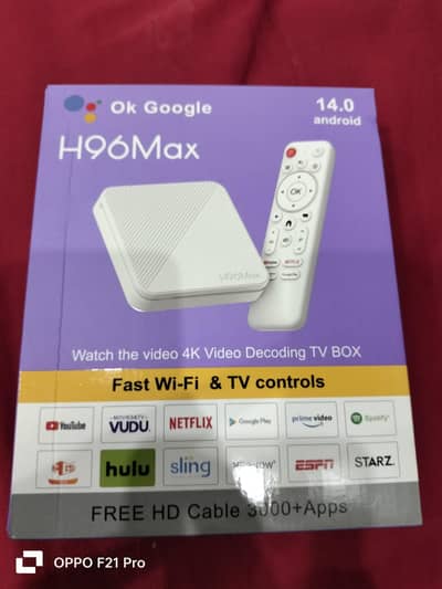 H96Max android tv box 14.0 Android
