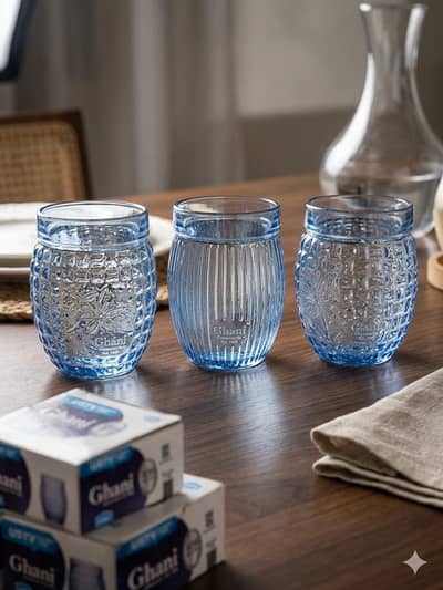 Premium 6-piece set from the Ghani Silver Collection